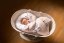 Extra Swaddle Cover Klasik Zavazovací/Oboustranná Starorůžová Něžná Srdíčka