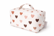 Kozmetická taštička JiTuli – praktický organizér Podzimní Srdíčka