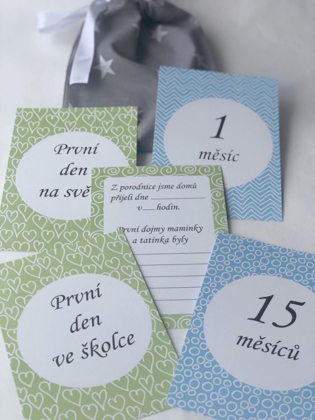 Spomienky z vrecka Chalan (vrecko sivý/biele hviezdy)