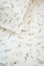 Povlečení Eukalyptus pro dětskou postýlku – jemný design JiTuli