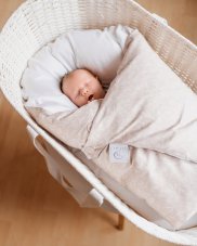 Péřová zavinovačka Maxi Hnědá Bílé Větvičky