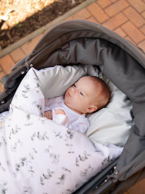 Feather swaddles Classic Eukalyptus Mint