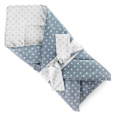 Zavinovačka zaväzovacia/obojstranná Šedá Bílé hvězdy/Bílá Šedé hvězdy