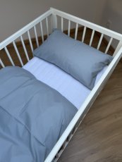 Obliečky na perinku a vankúšik Šedé