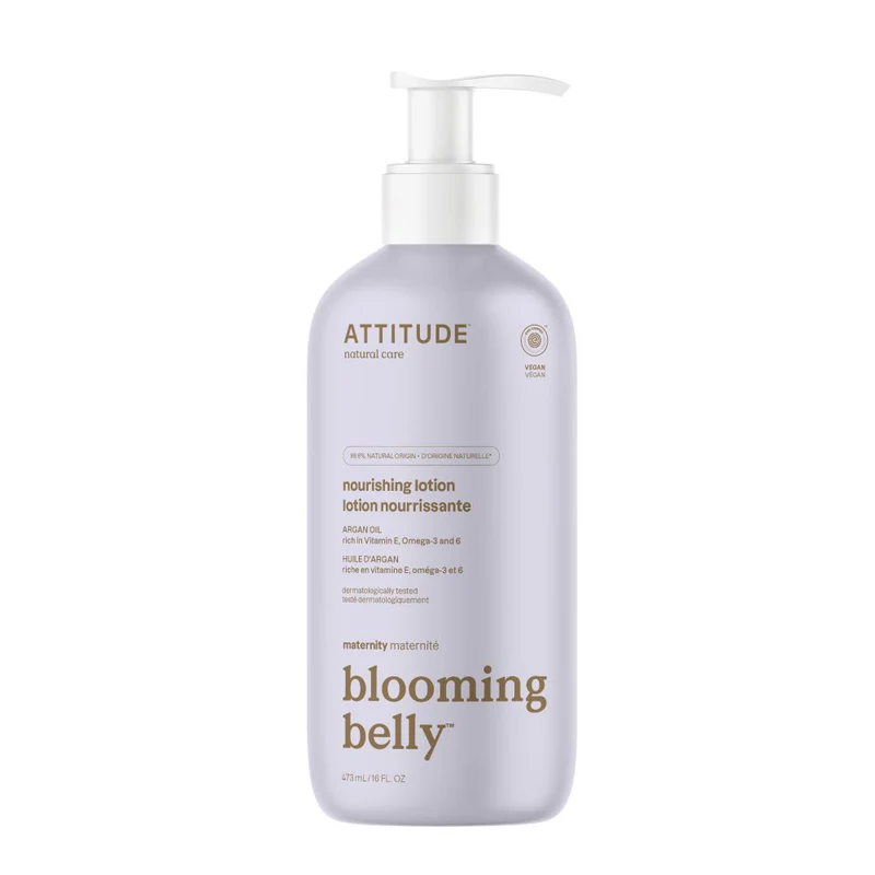 Přírodní vyživující tělové mléko nejen pro těhotné : 473 ml : s arganem : Blooming belly™