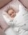 Feather swaddles Classic Něžná Srdíčka Starorůžová