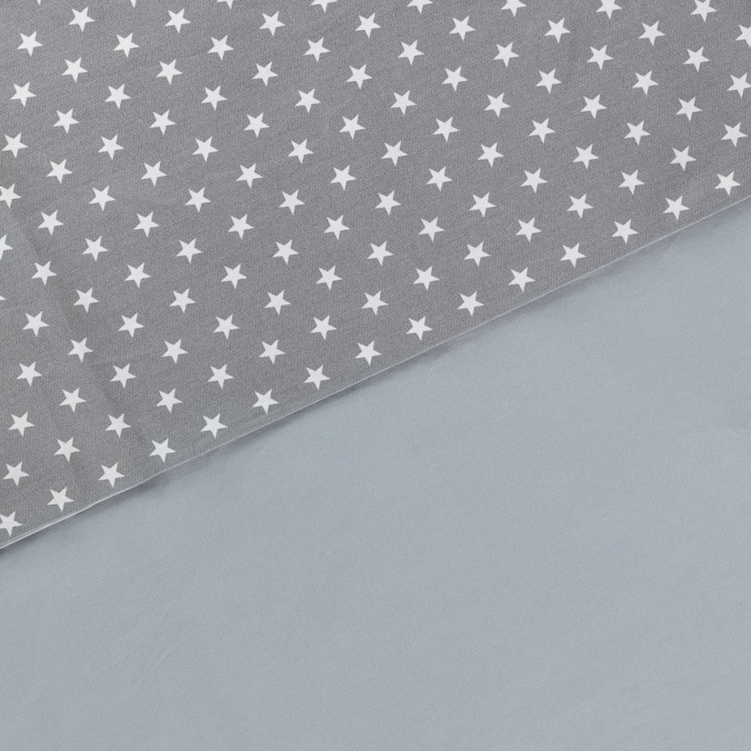 Náhradný povlak na zavinovačku Maxi Sivá/Sivá/Biele mini hviezdičky