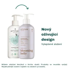 Přírodní vyživující tělové mléko nejen pro těhotné : 473 ml : s arganem : Blooming belly™