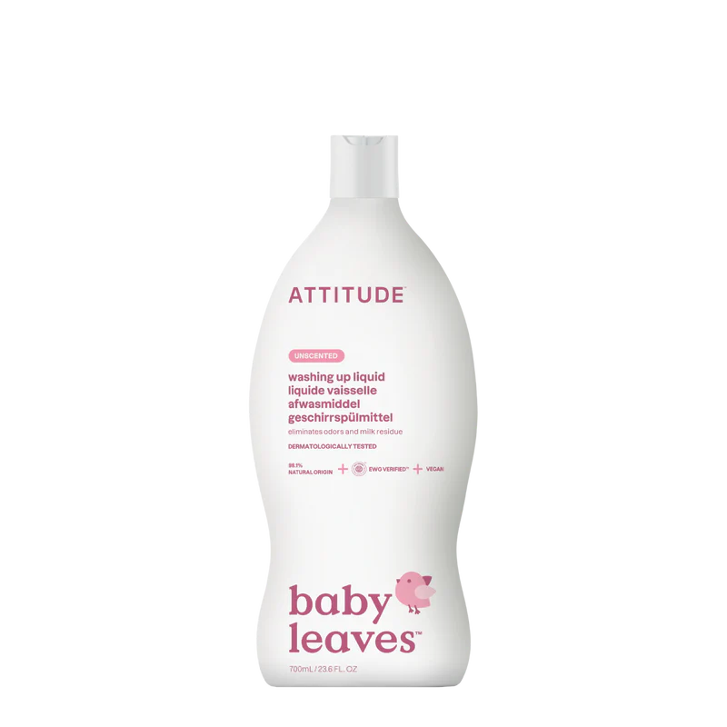 Ekologický mycí prostředek na dětské lahve a nádobí : 700 ml : bez parfemace : Nature+