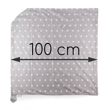 JiTuli 100×100 cm pehely pólya – kényelem és biztonság nagyobb babáknak