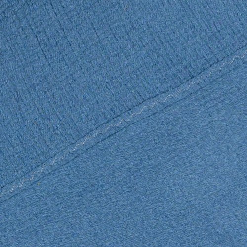 Mušelínová uterák /plienka/lehká deka Modrá veľká