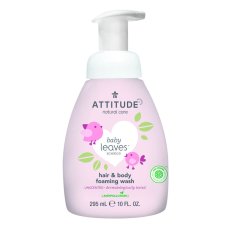 Detská umývacia pena (2 v 1) ATTITUDE Baby leaves bez vône 295 ml