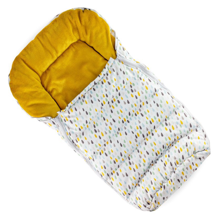 Fusak do kočárku Barevné Kapičky