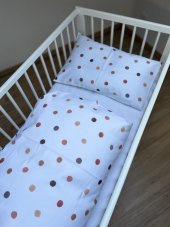 Povlečení na peřinku a polštářek Podzimní Puntíky