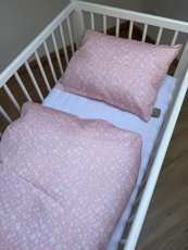 Obliečky na perinku a vankúšik Meruňkové Bublinky