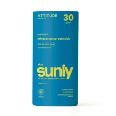Dětská 100% minerální tyčinka na celé tělo : 60 g : SPF 30 : bez parfemace : Sunly