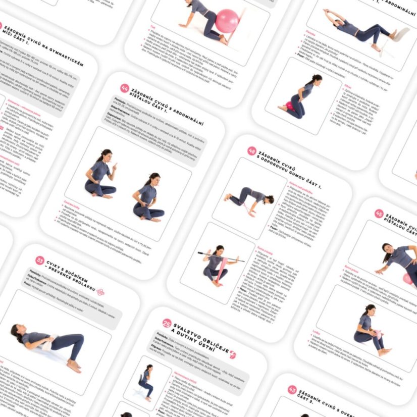 Cvičení pánevního dna pro ženy – 100 účinných cviků pro domácí cvičení