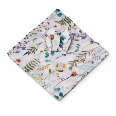 Muslin Plush Bunny Comforter – Meadow Pattern Baby Lovey