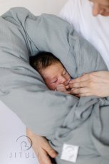 Páperová zavinovačka Maxi Mušelín Šedá