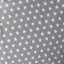 Náhradný povlak na vankúšik Sivá/biele mini hviezdičky