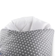 Náhradný povlak na zavinovačku Maxi Sivá/biele mini hviezdičky