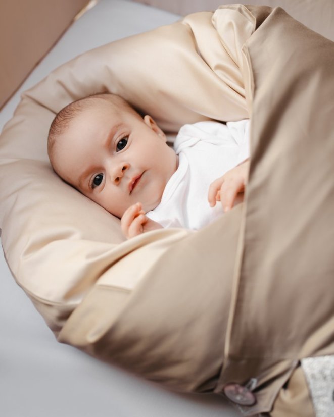 Feather swaddles Classic Hnědá Béžová