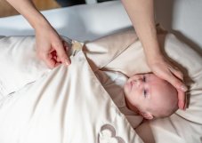 Péřová zavinovačka Klasik Renata Langmannová pro KlokArt Béžová