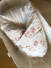 Péřová zavinovačka Klasik zimní Medvědi