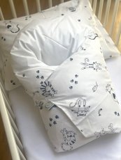 Péřová zavinovačka Klasik Kočky a polštářek