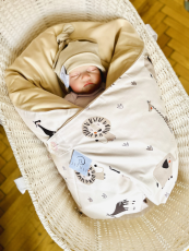 Feather swaddles Classic Lvíčci Béžová