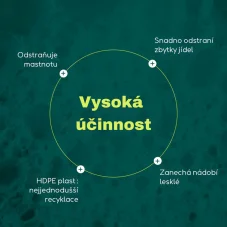 Ekologický mycí prostředek na dětské lahve a nádobí : 700 ml : bez parfemace : Nature+