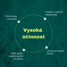 Ekologický mycí prostředek na dětské lahve a nádobí : 700 ml : bez parfemace : Nature+